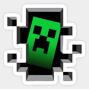 Minecraft - Creeper. Sticker